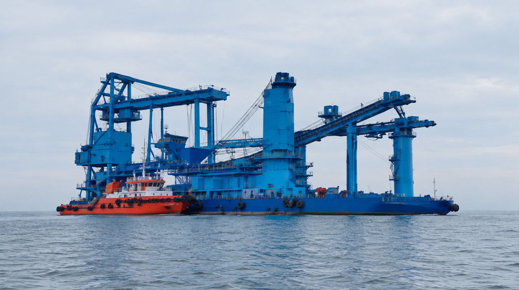 Floating Crane Barge 75M 2014 - Lainnya
