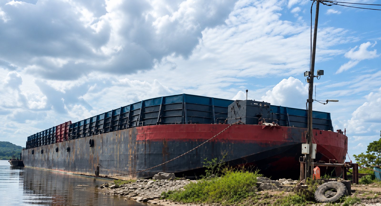 Tugboat + Tongkang Set 300ft 2007 - Tongkang