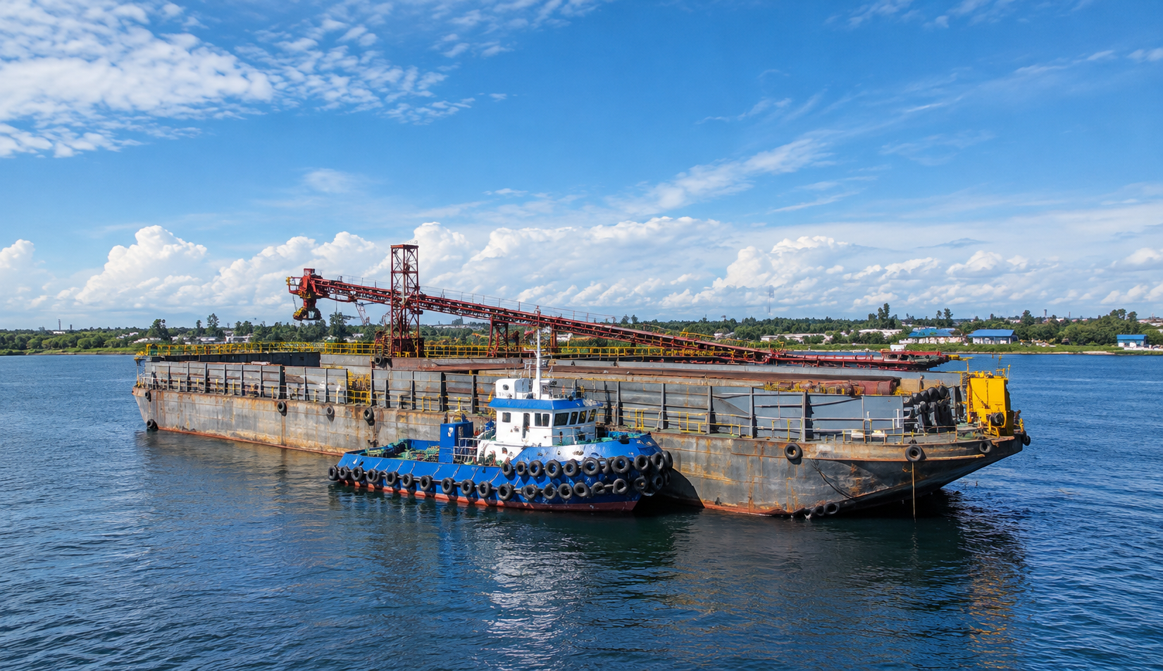 Tugboat + Tongkang Set 300ft 2010 - Tongkang